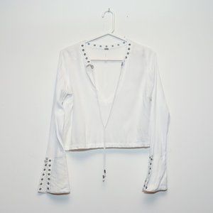 Free People hippie crop tunic